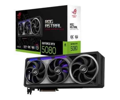 Karta graficzna NVIDIA ASUS GeForce RTX 5080 ROG Astral OC 16GB GDDR7 DLSS5